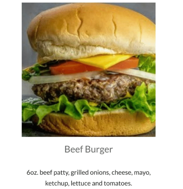 Beef Burger